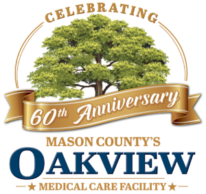 Oakview Medical Care Facility Logo with Tree.2 (60th Anniversary) Oakview Medical Care Facility Logo with Tree.2 (60th Anniversary)